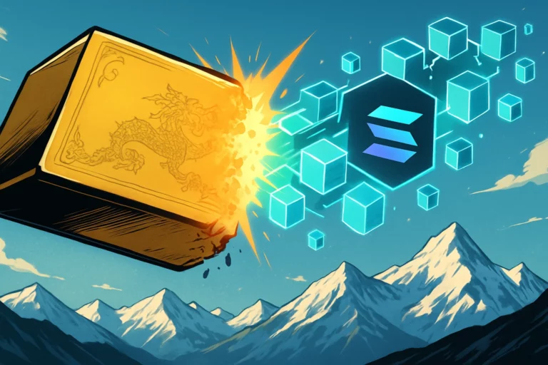 주권국가의 승인을 받았습니다! 부탄은 솔라나와 협력하여 12/17 국경일에 공식 출시된 금 토큰 